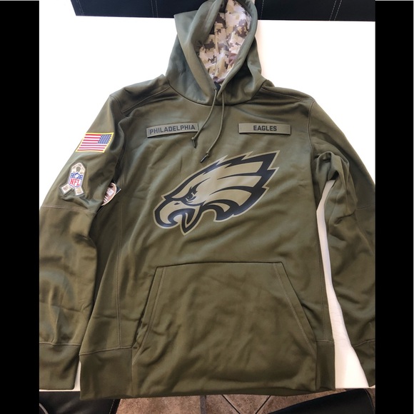 2019 eagles salute to service hoodie